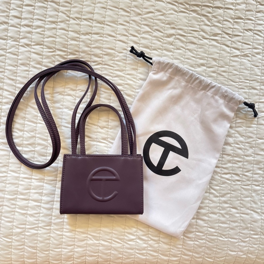 Telfar Eggplant Small Shopping Bag